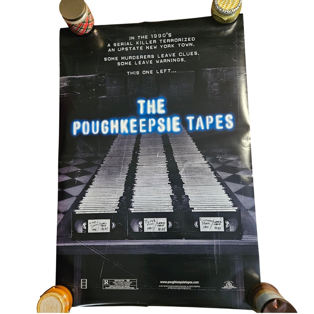 The Poughkeepsie Tapes 2007 Original Movie Poster 27x40 Stacy Chbosky D/S